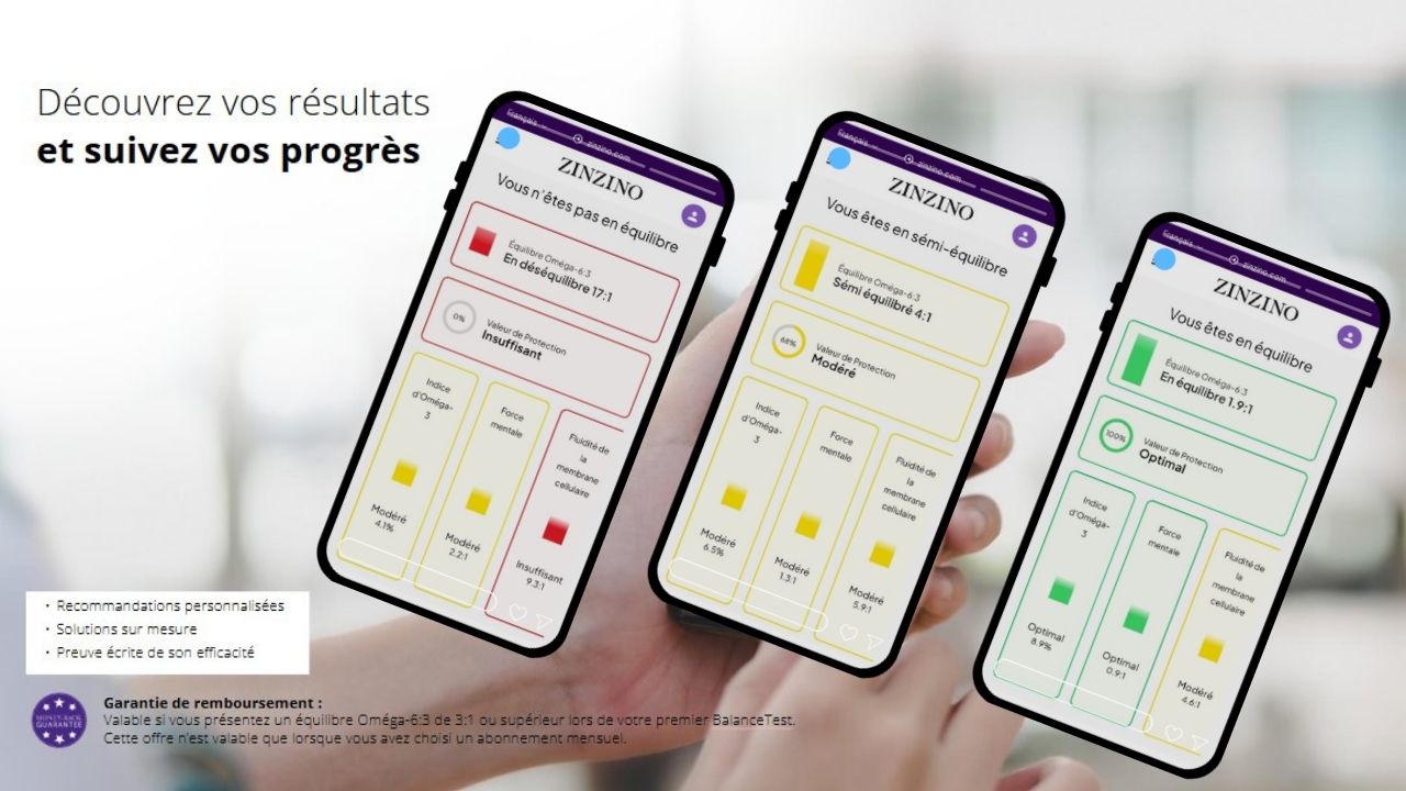 Mes trois résultats de BalanceTest : déséquilibre 17 pour 1, semi-équilibre 4 pour 1, puis équilibre 1,9 pour 1